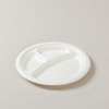 10 inch 3-comp. round plate